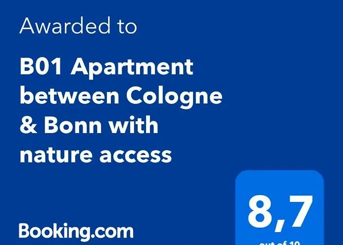 B01 Apartment Between Cologne & Bonn With Nature Access
